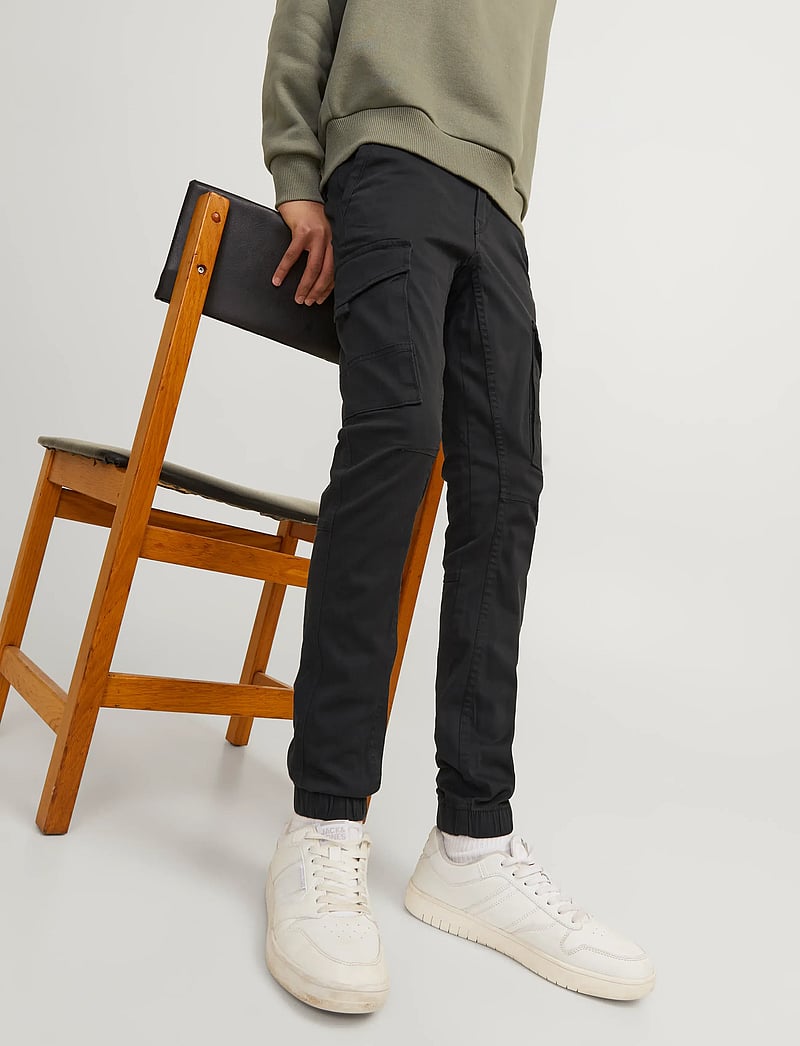 Jack & Jones - JPSTPAUL JJFLAKE AKM 542 NOOS MNI - cargohosen - black - 4