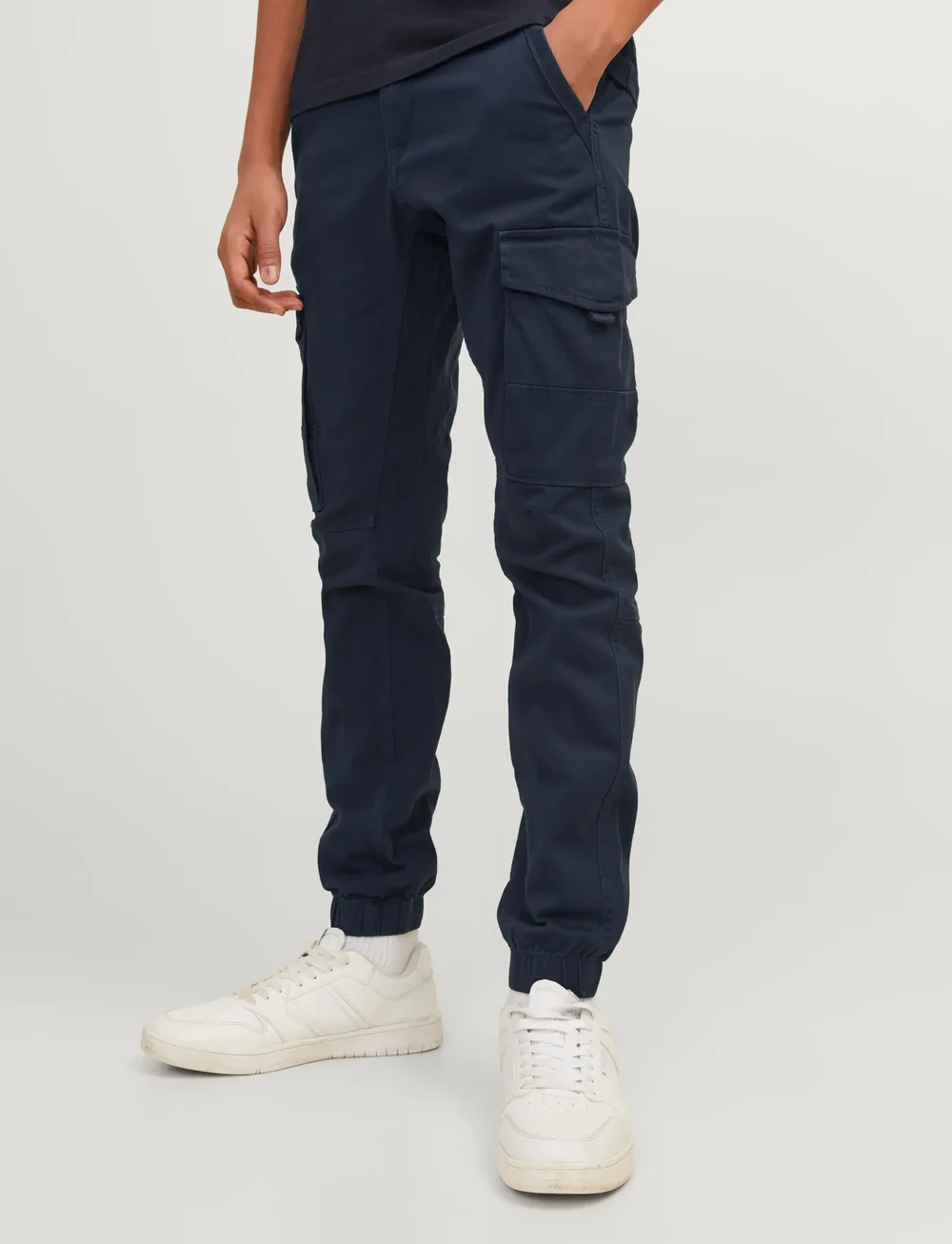 Jack & Jones - JPSTPAUL JJFLAKE AKM 542 NOOS MNI - cargohosen - navy blazer - 0