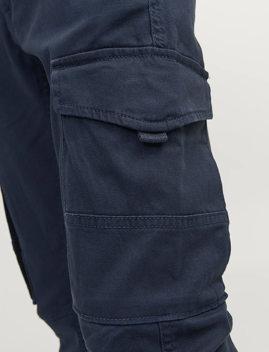 Jack & Jones - JPSTPAUL JJFLAKE AKM 542 NOOS MNI - „cargo“ stiliaus kelnės - navy blazer - 5