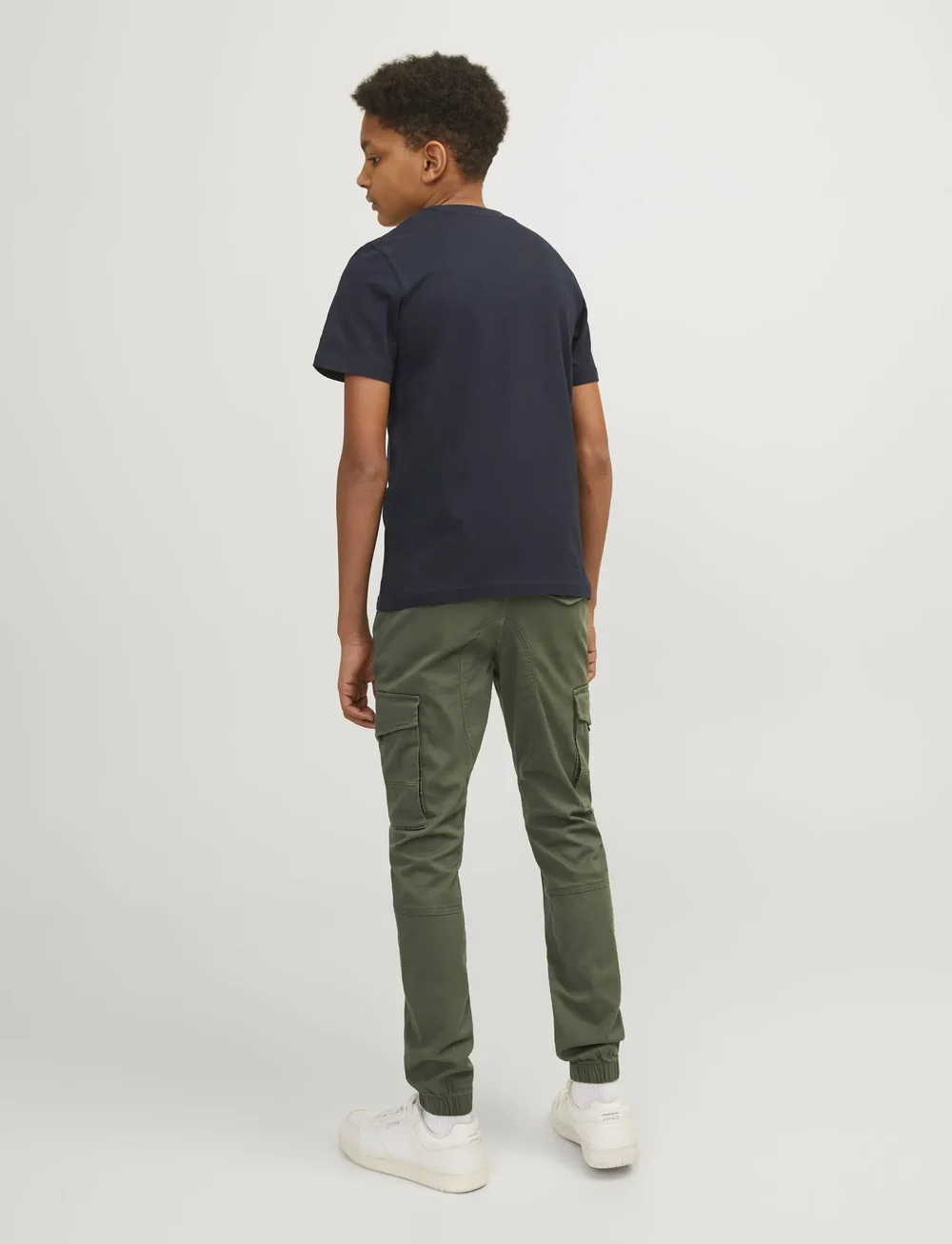 Jack & Jones - JPSTPAUL JJFLAKE AKM 542 NOOS MNI - cargohosen - olive night - 3