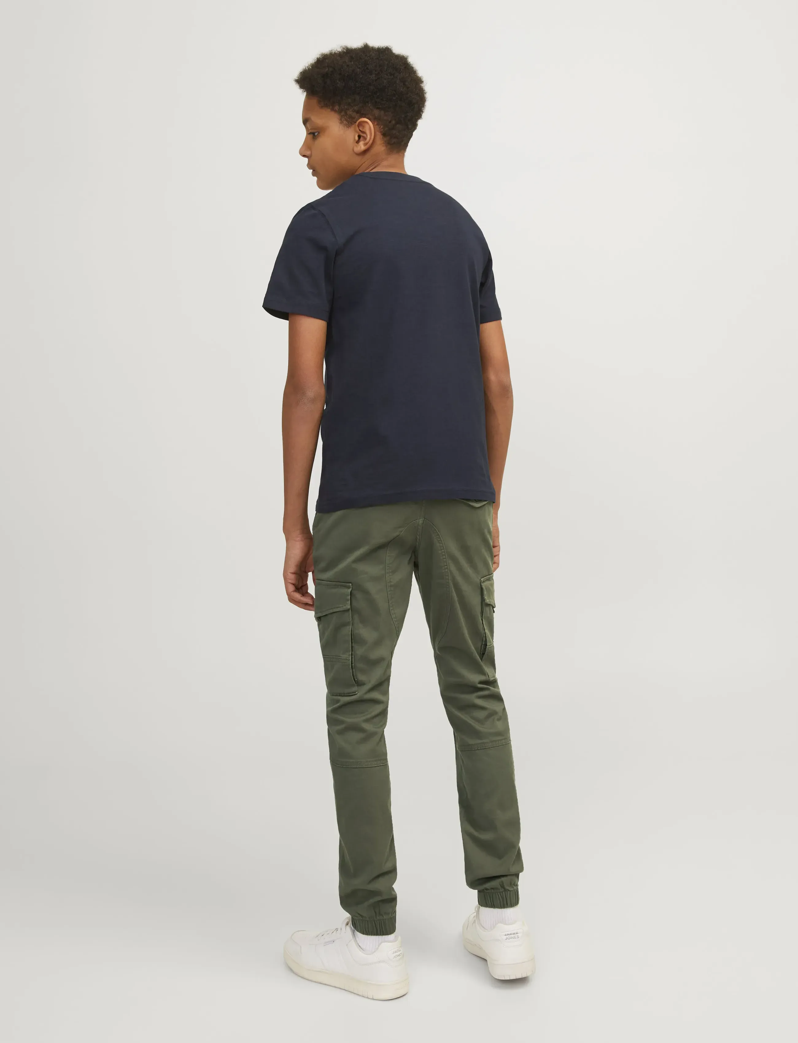 Jack & Jones - JPSTPAUL JJFLAKE AKM 542 NOOS MNI - cargobukser - olive night - 3
