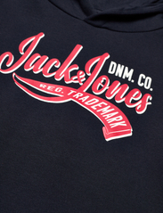 Jack & Jones - JJELOGO SWEAT HOOD 2 COL 23/24 SN MNI - bluzy z kapturem - navy blazer - 2