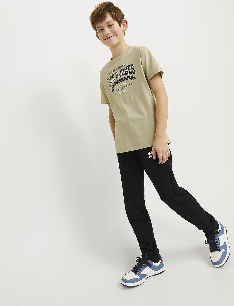 Jack & Jones - JPSTGORDON JJNEWSOFT SWEAT PANT SN MNI - spodnie dresowe - black - 4