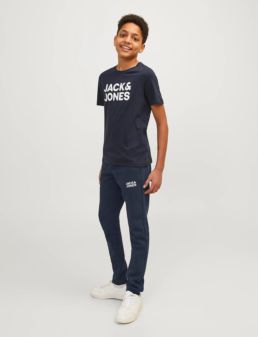 Jack & Jones - JPSTGORDON JJNEWSOFT SWEAT PANT SN MNI - sweatpants - navy blazer - 0