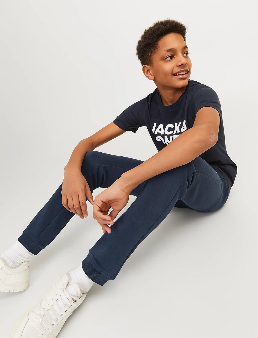 Jack & Jones - JPSTGORDON JJNEWSOFT SWEAT PANT SN MNI - sweatpants - navy blazer - 5