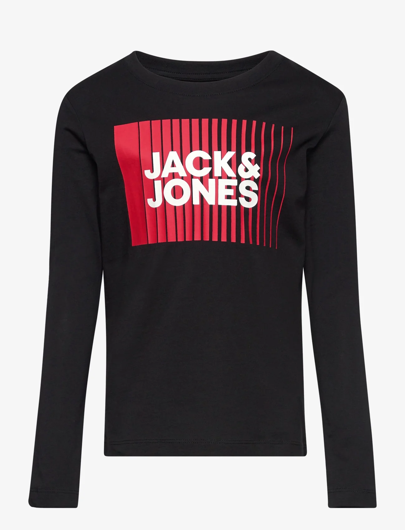 Jack & Jones - JJECORP LOGO TEE PLAY LS O-NECK  MNI - langærmede t-shirts - black - 0