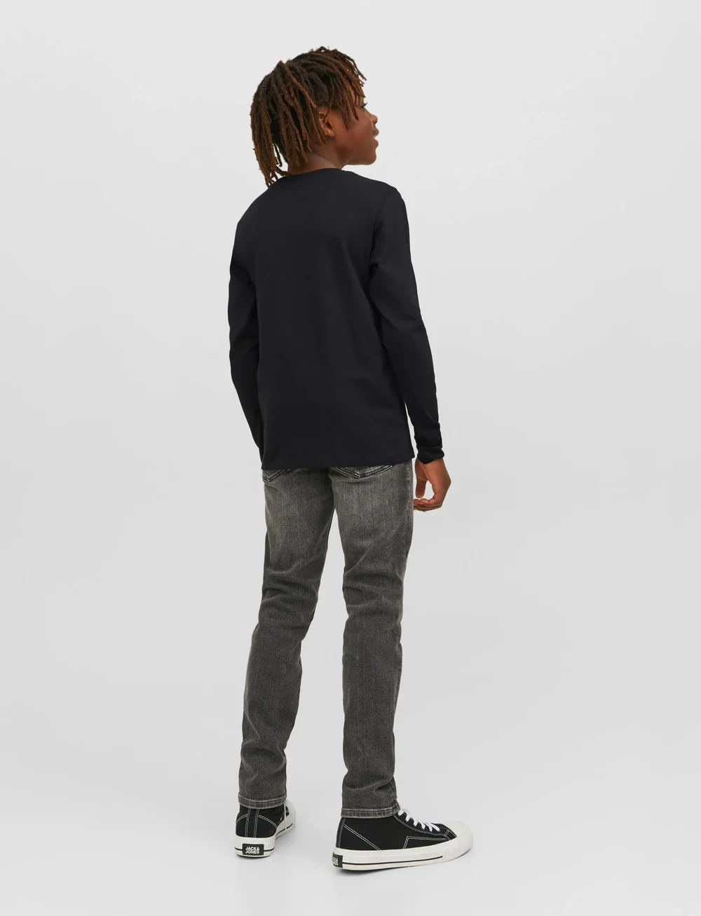 Jack & Jones - JJECORP LOGO TEE PLAY LS O-NECK  MNI - langärmelig - black - 3