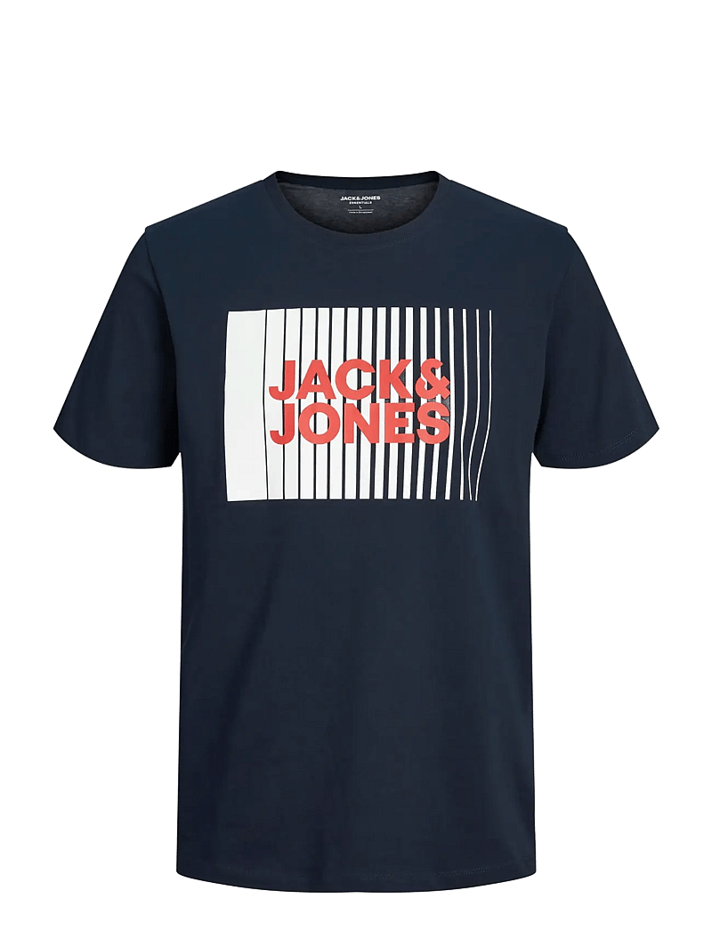 Jack & Jones - JJECORP LOGO TEE PLAY SS O-NECK NOOS MNI - kurzärmelige - navy blazer - 0