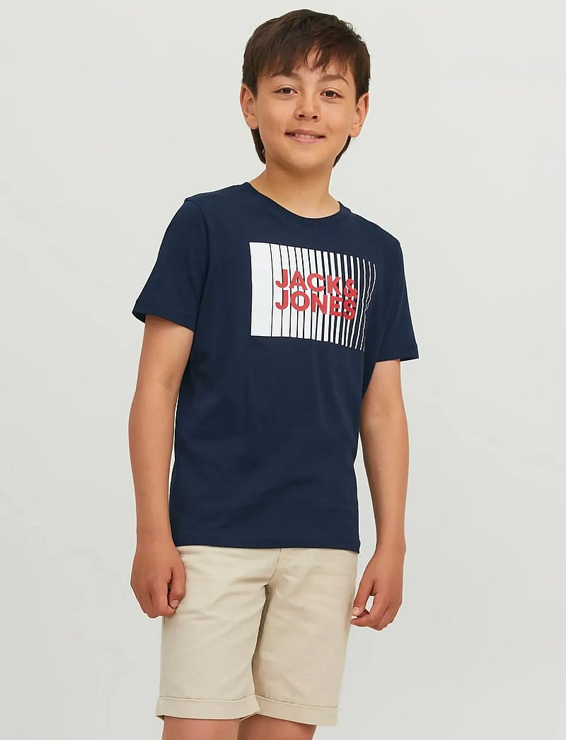 Jack & Jones - JJECORP LOGO TEE PLAY SS O-NECK NOOS MNI - kurzärmelige - navy blazer - 2