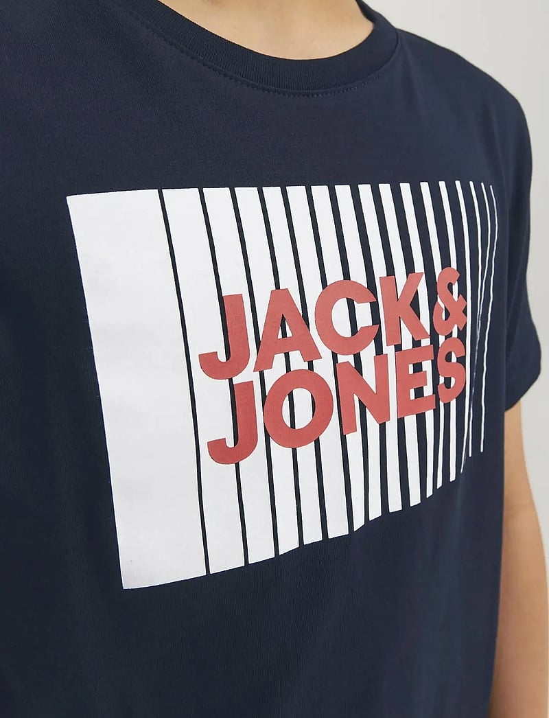 Jack & Jones - JJECORP LOGO TEE PLAY SS O-NECK NOOS MNI - kurzärmelige - navy blazer - 5