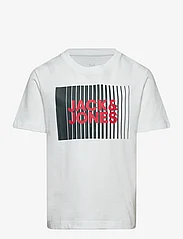 Jack & Jones - JJECORP LOGO TEE PLAY SS O-NECK NOOS MNI - short-sleeved t-shirts - white - 0