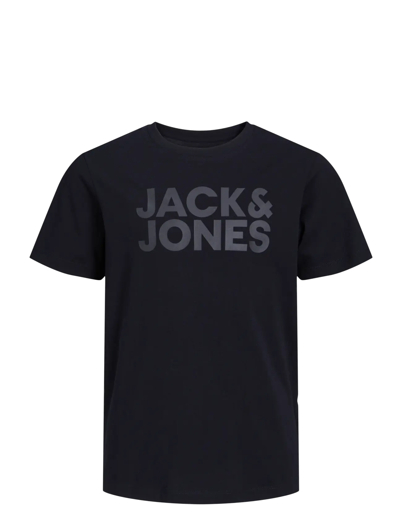Jack & Jones JJECORP LOGO TEE SS O-NECK NOOS MNI - Kooliriided - BLACK / black