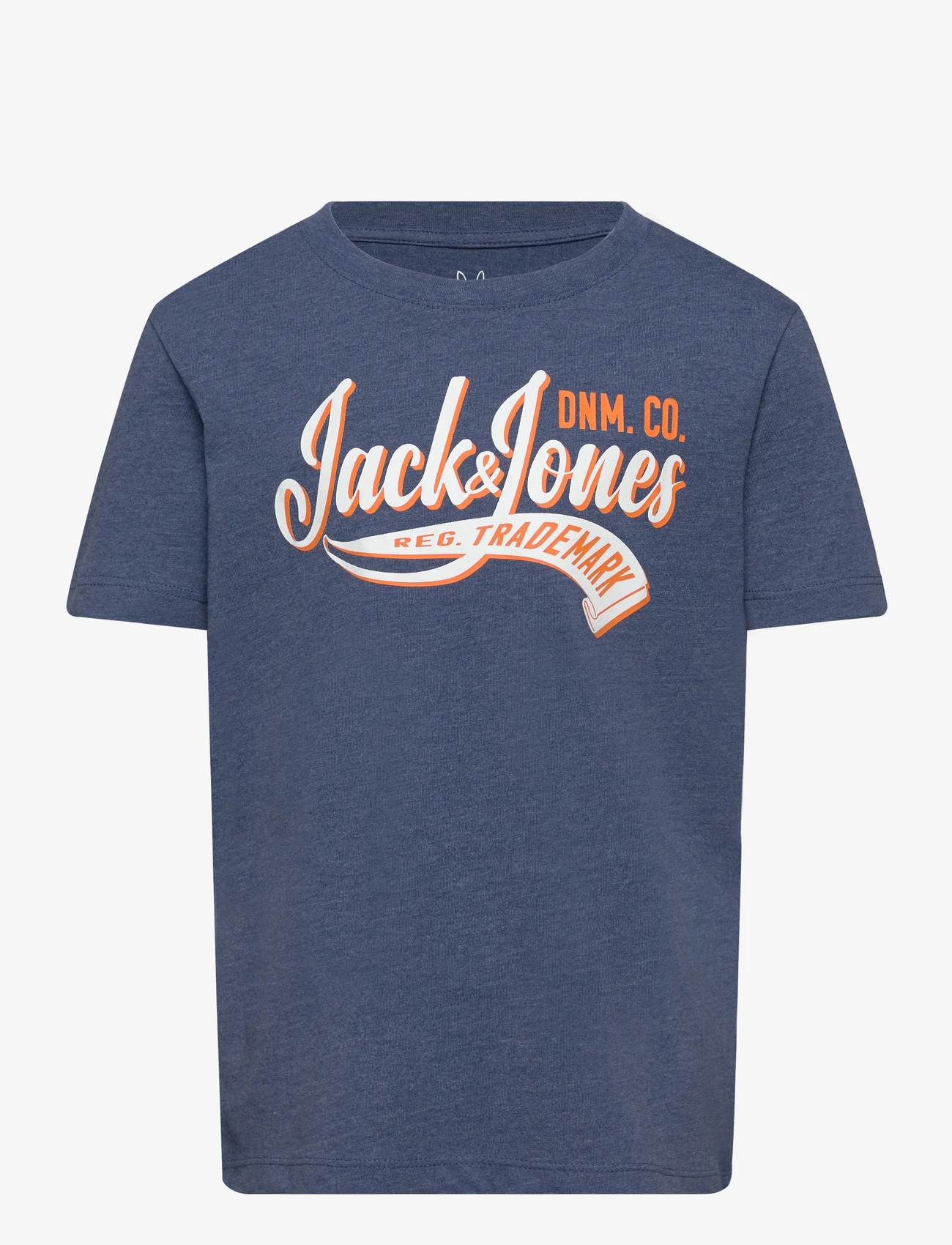 Jack & Jones - JJELOGO TEE SS O-NECK 2 COL SS24 SN MNI - kortærmede t-shirts - ensign blue - 0