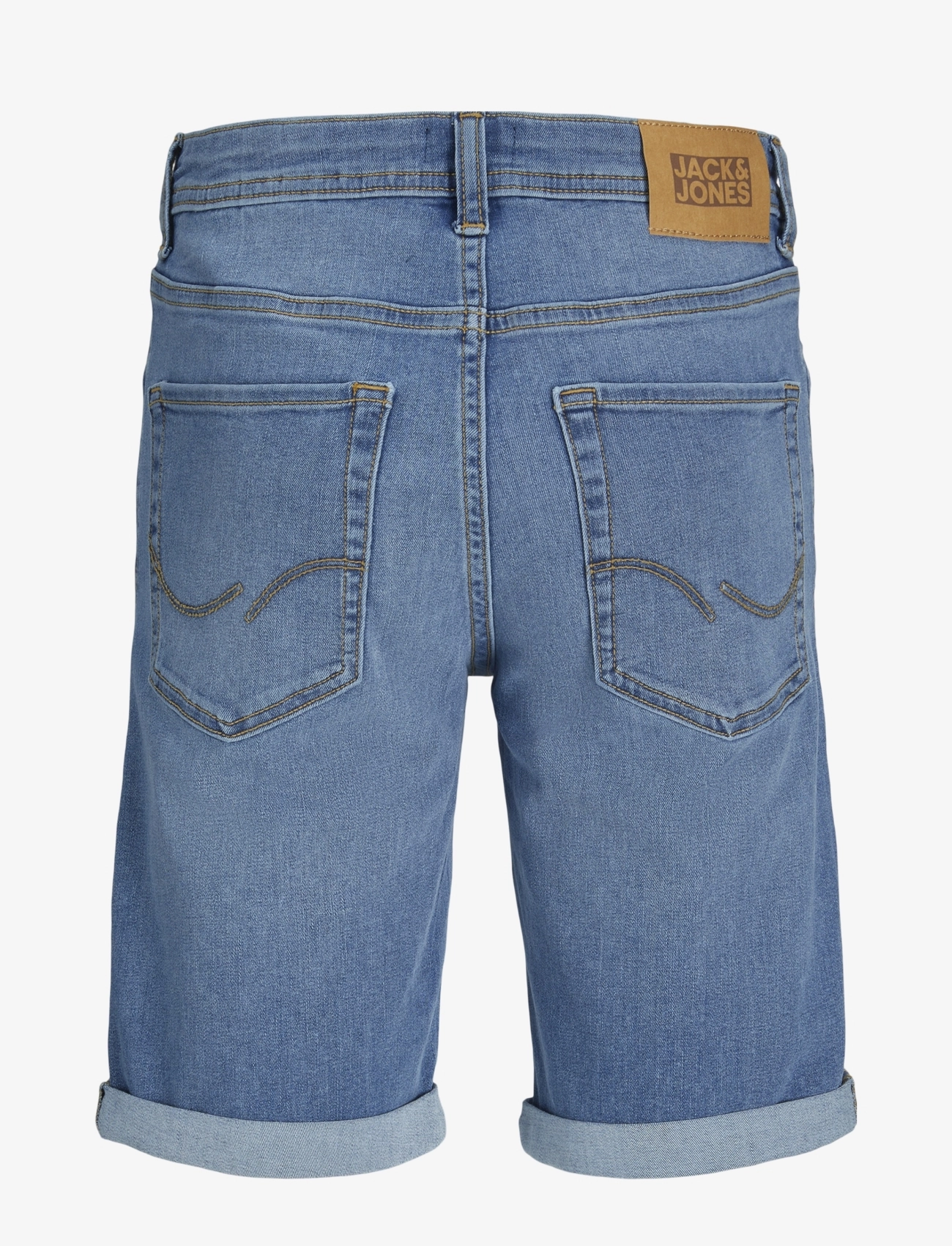 Jack & Jones - JJIRICK JJIORIGINAL SHORTS MF 551 SN MNI - blue denim - 2