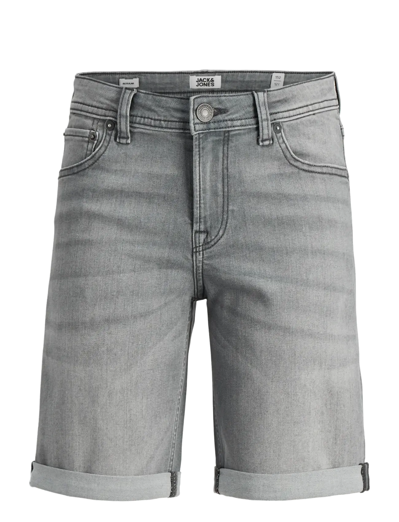 Jack & Jones - JJIRICK JJIORIGINAL SHORTS MF 926 SN MNI - grey denim - 1