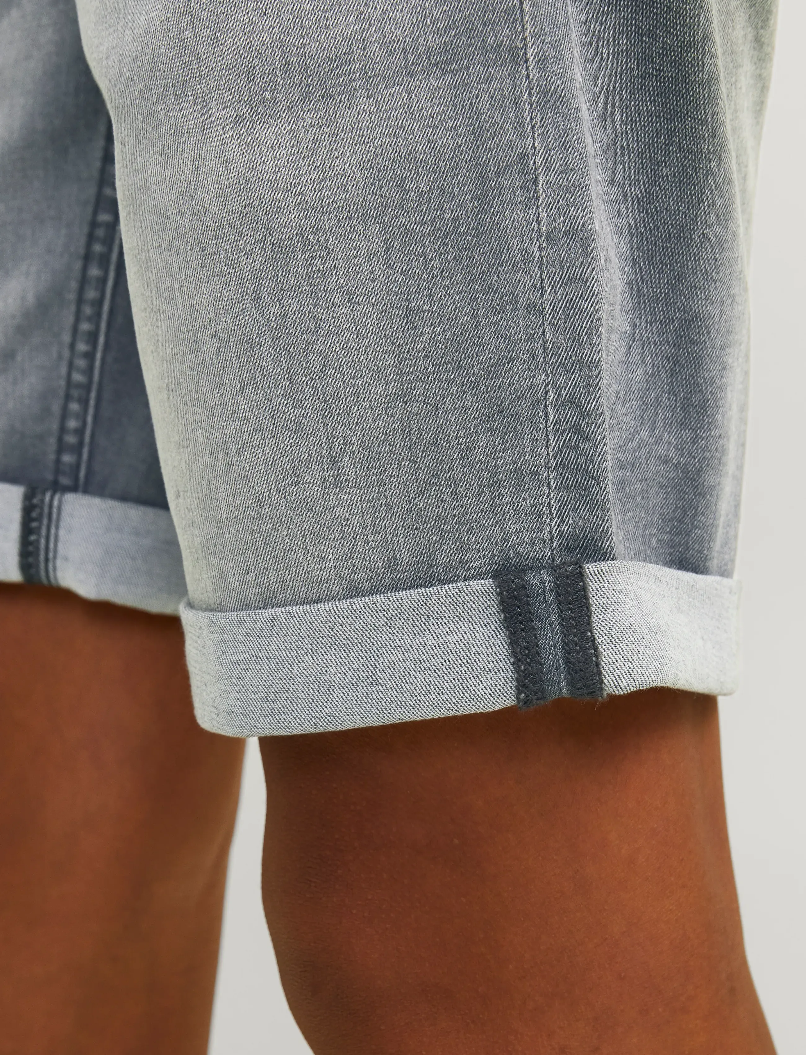 Jack & Jones - JJIRICK JJIORIGINAL SHORTS MF 926 SN MNI - grey denim - 5