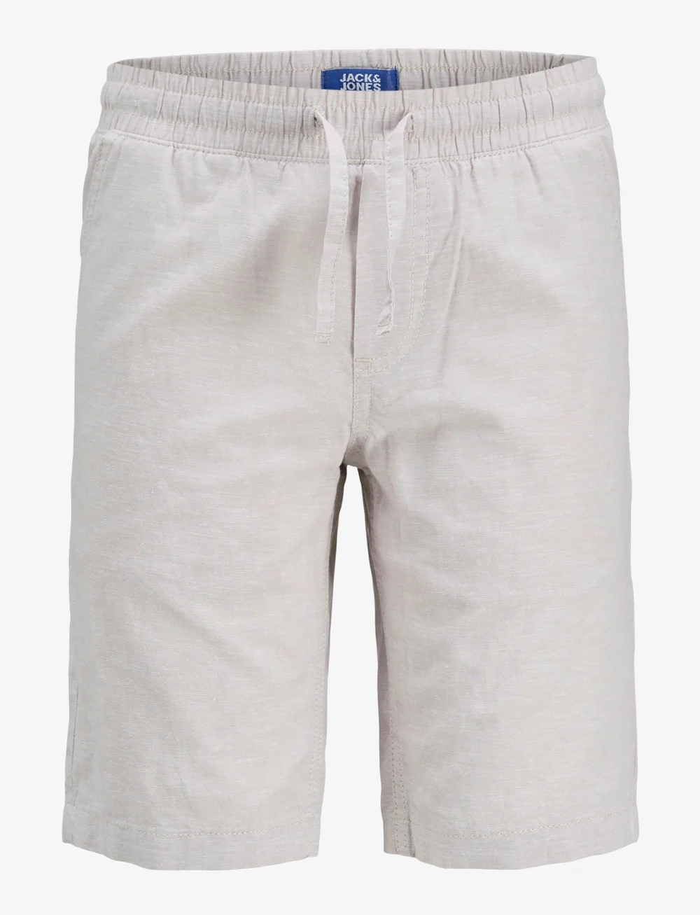 Jack & Jones - JPSTJAIDEN JJSUMMER LINEN BLEND SH JNR - casual shorts - crockery - 1
