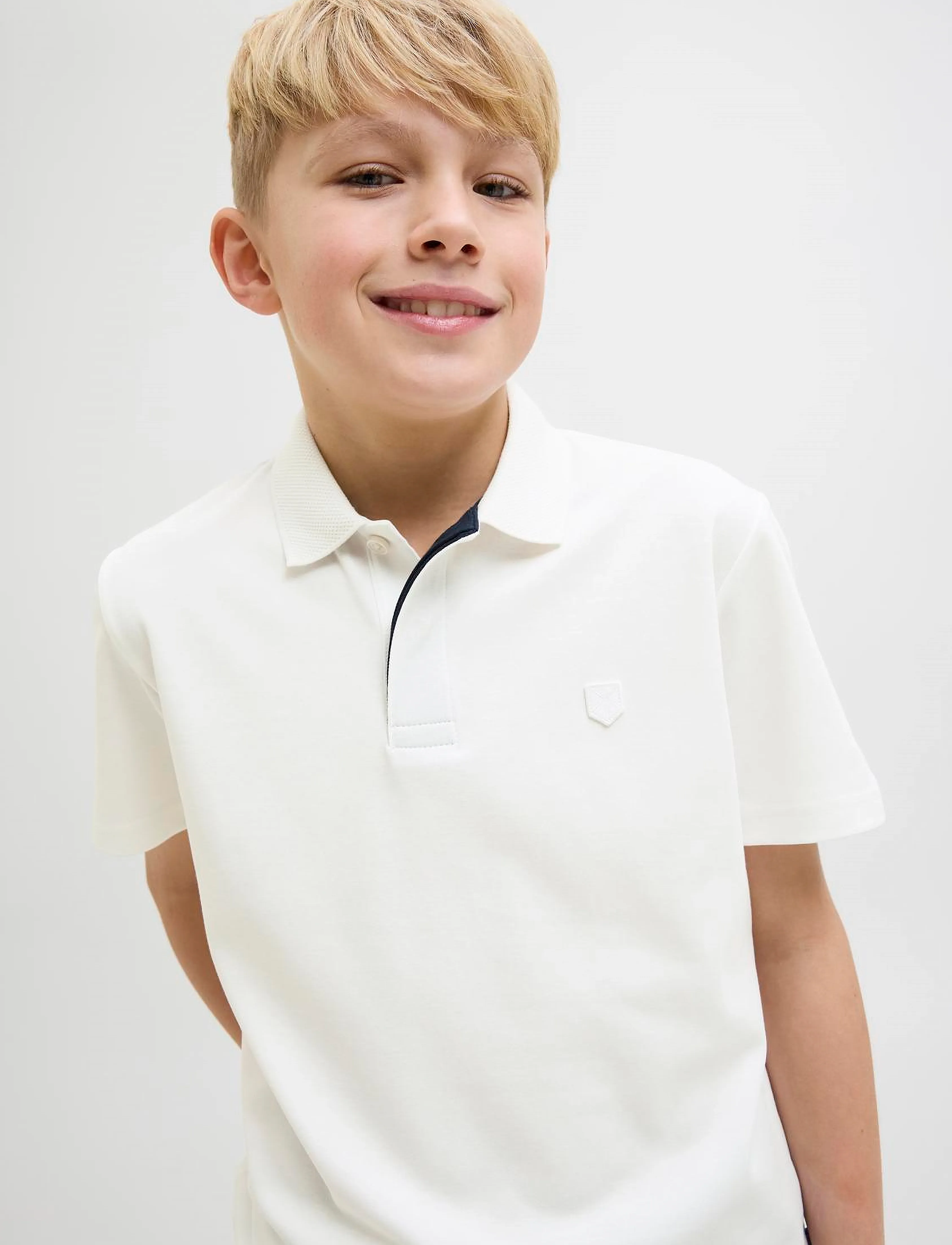 Jack & Jones - JPRCCRODNEY SS POLO JNR - cloud dancer - 4