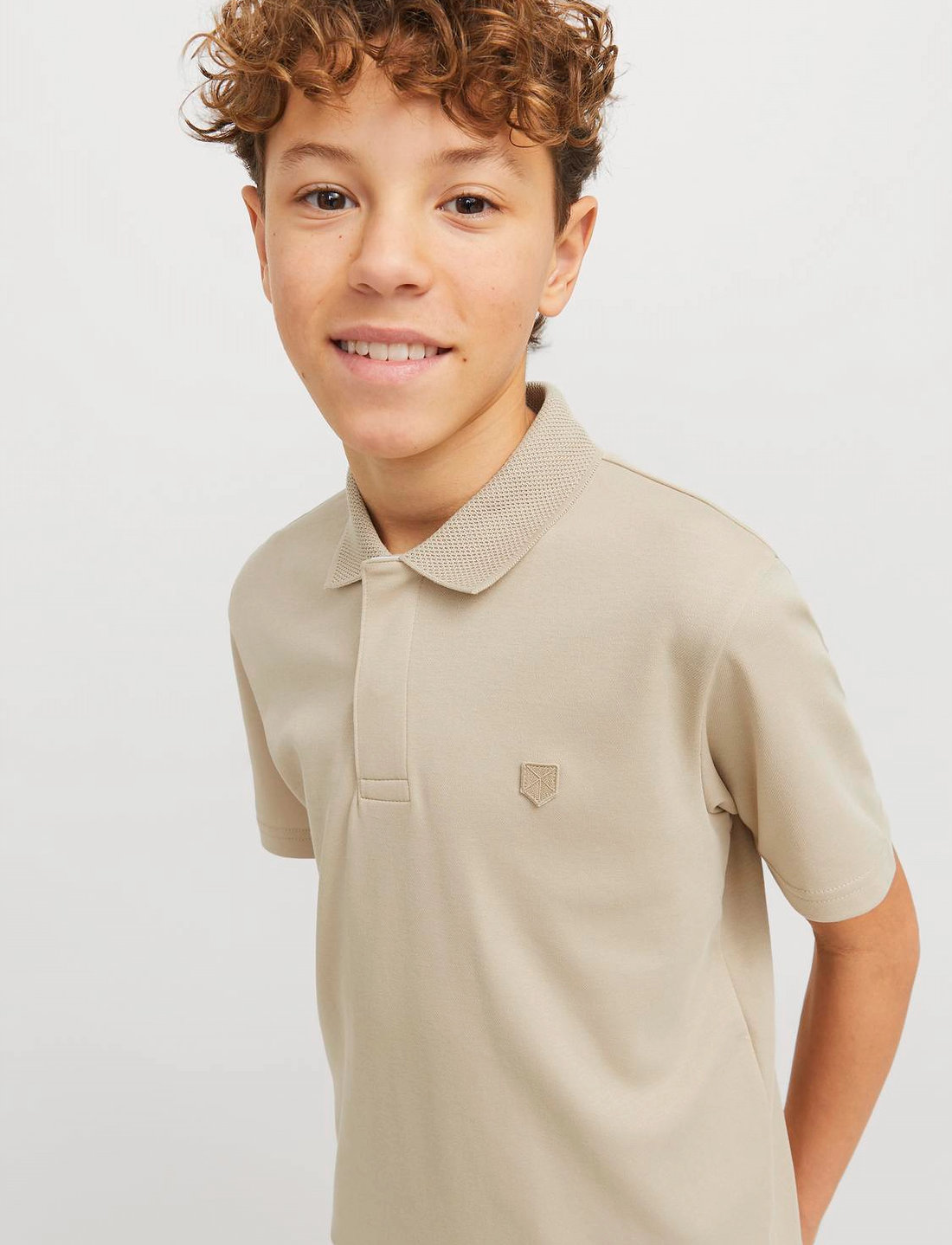Jack & Jones - JPRCCRODNEY SS POLO JNR - kortærmede poloer - fields of rye - 3