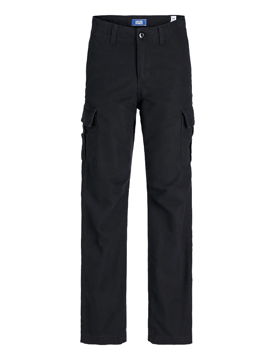 Jack & Jones - JPSTKANE JJBARKLEY CARGO PANT NOOS JNR - cargobukser - black - 1