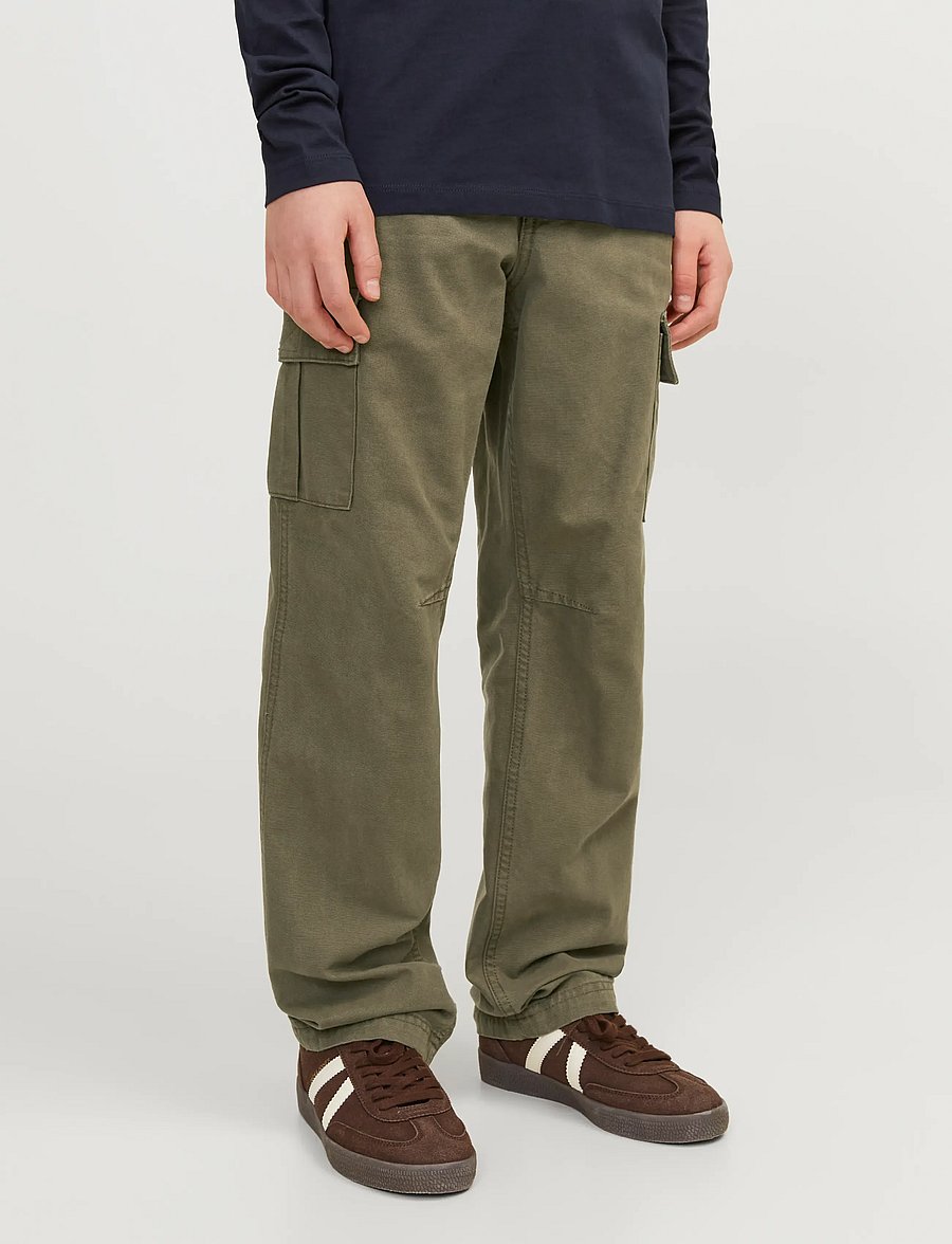 Jack & Jones - JPSTKANE JJBARKLEY CARGO PANT NOOS JNR - cargobukser - olive night - 0