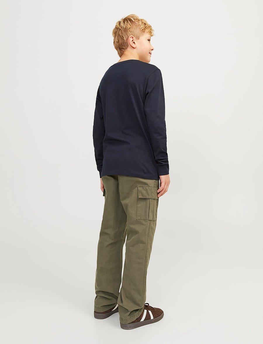 Jack & Jones - JPSTKANE JJBARKLEY CARGO PANT NOOS JNR - cargobukser - olive night - 3