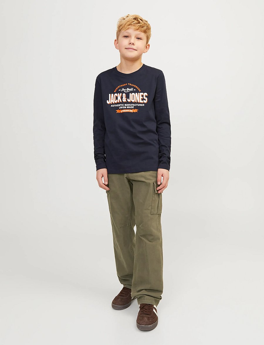 Jack & Jones - JPSTKANE JJBARKLEY CARGO PANT NOOS JNR - cargobukser - olive night - 4