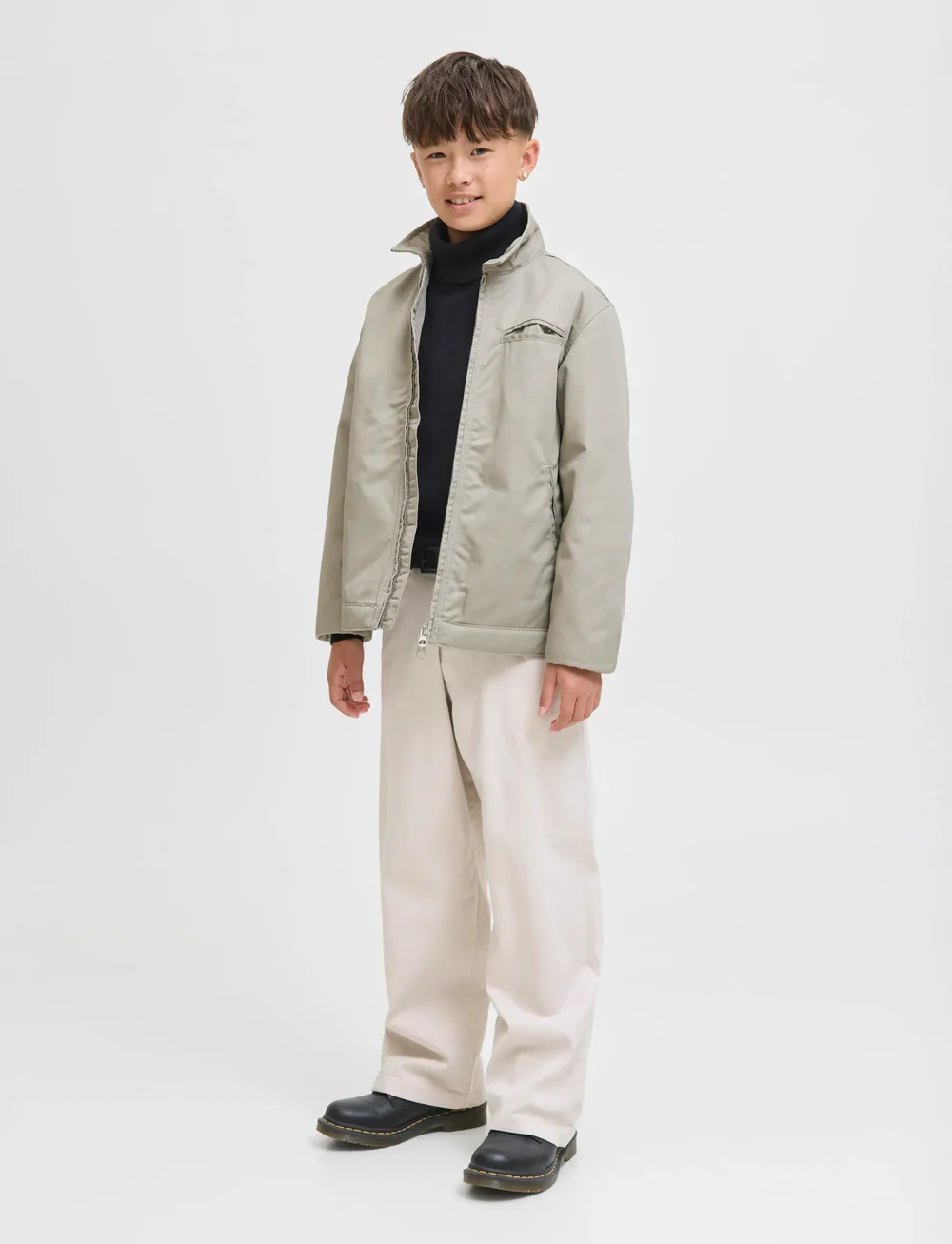 Jack & Jones - JJEBASIC KNIT ROLL NECK JNR - rollkragenpullover - black - 3