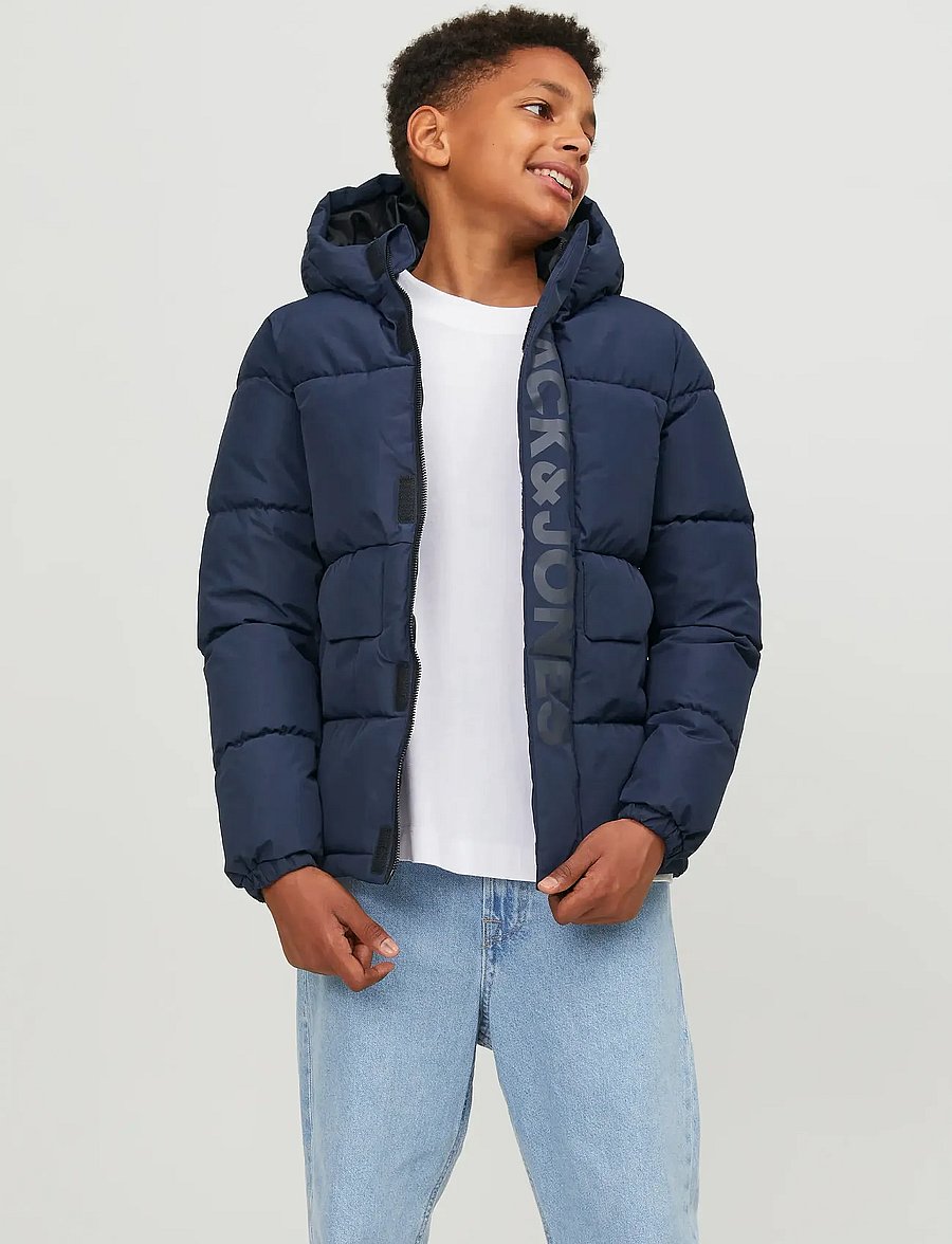 Jack & Jones - JCOSPEED PUFFER SN MNI - winterjacke - navy blazer - 0