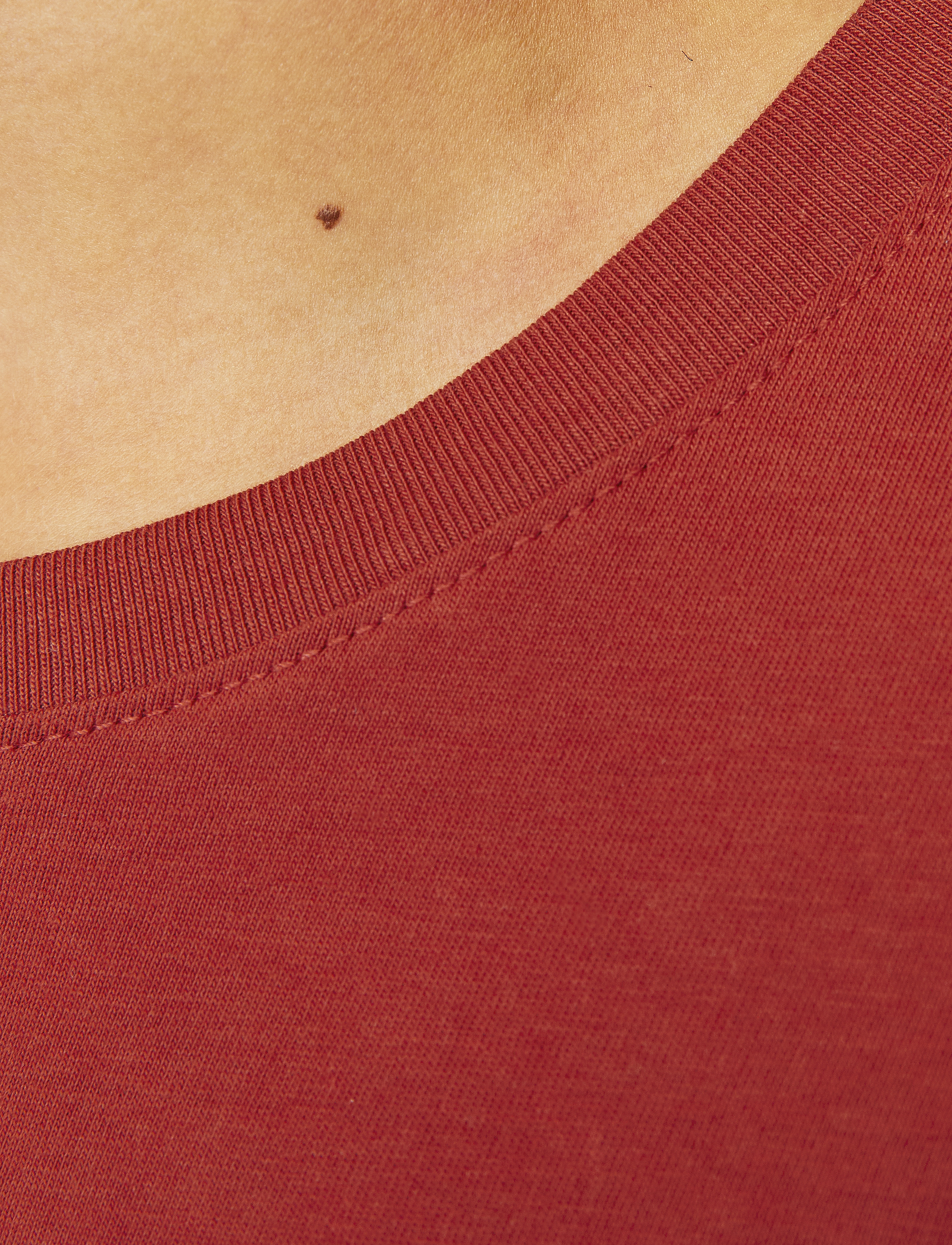 Jack & Jones - JJELOGO TEE SS ONECK 2COL 24/25 NOOS JNR - red ochre - 3