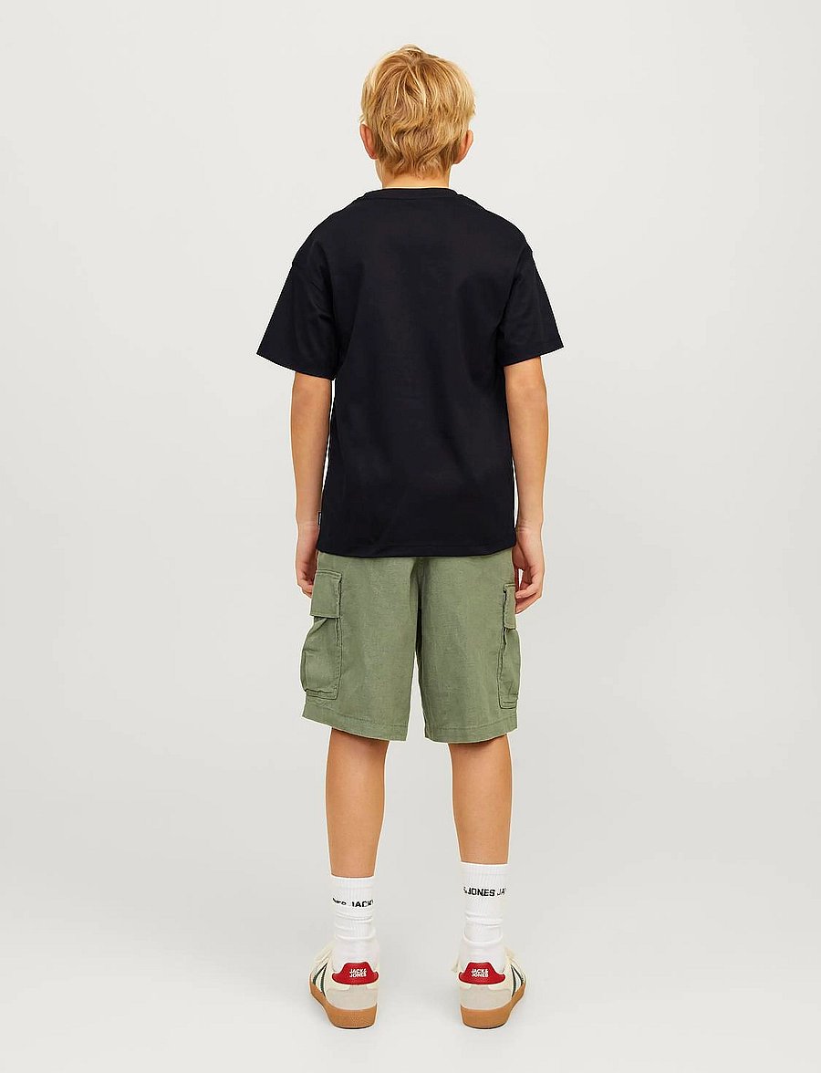 Jack & Jones - JJEURBAN EDGE TEE SS O-NECK NOOS JNR - kortærmede t-shirts - black - 5
