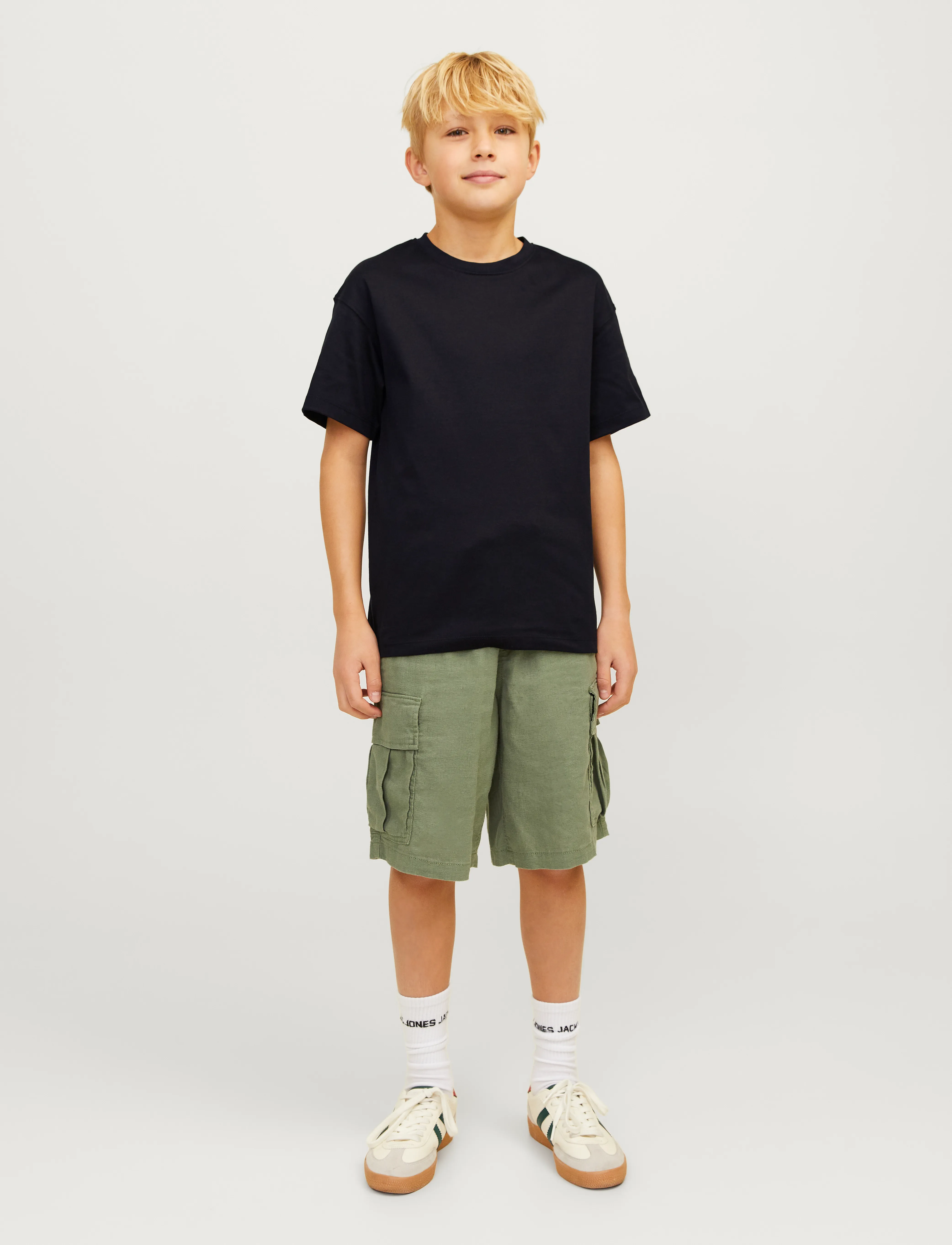 Jack & Jones Jjeurban Edge Tee Ss O-Neck Noos Jnr, 140, Navy, T-Shirts > Kortærmede, Børn
