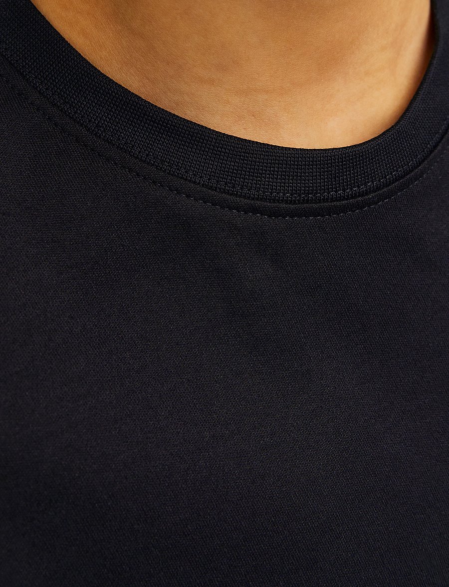 Jack & Jones - JJEURBAN EDGE TEE SS O-NECK NOOS JNR - kortærmede t-shirts - black loose fit - 4