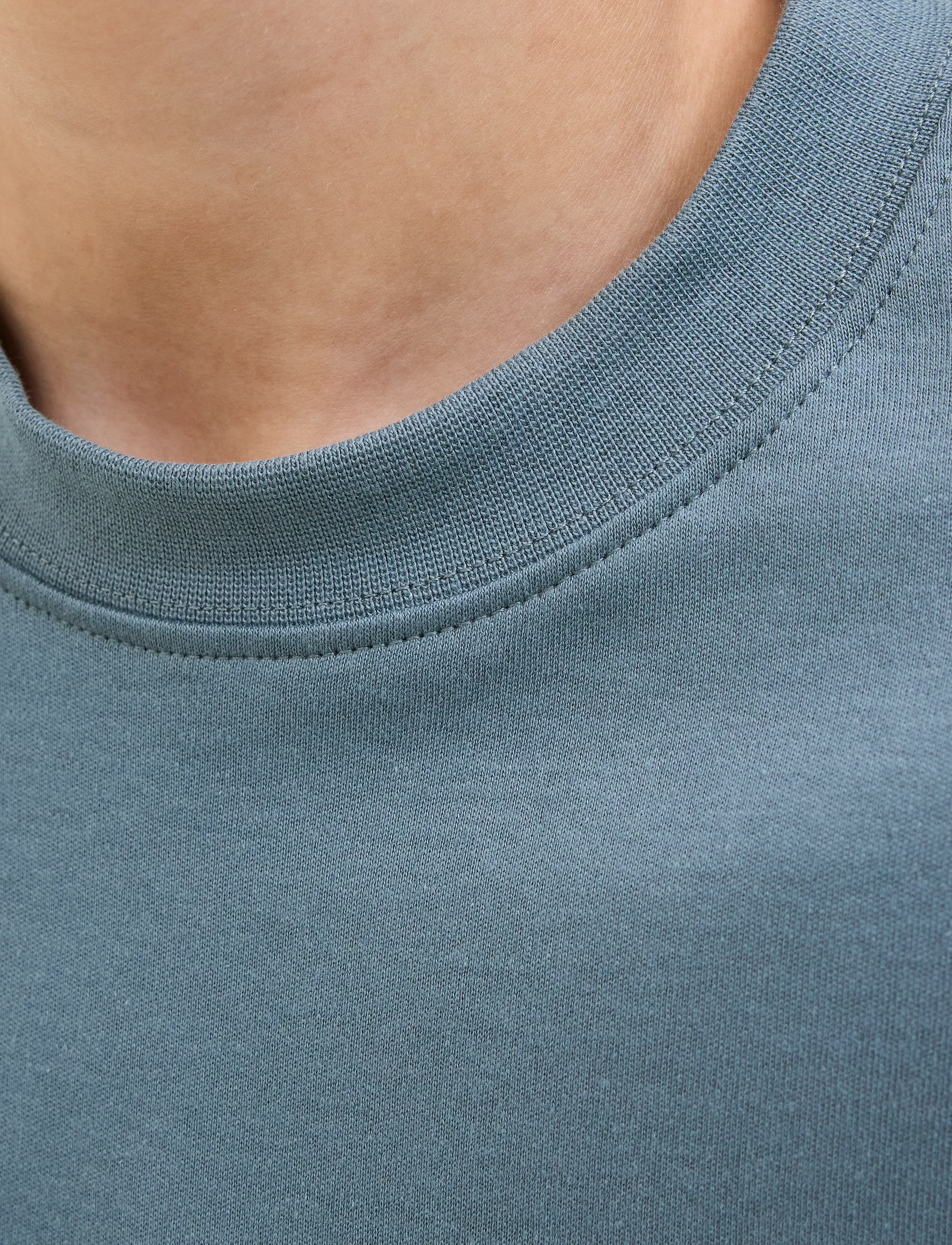 Jack & Jones - JJEURBAN EDGE TEE SS O-NECK NOOS JNR - kurzärmelige - stormy weather - 5