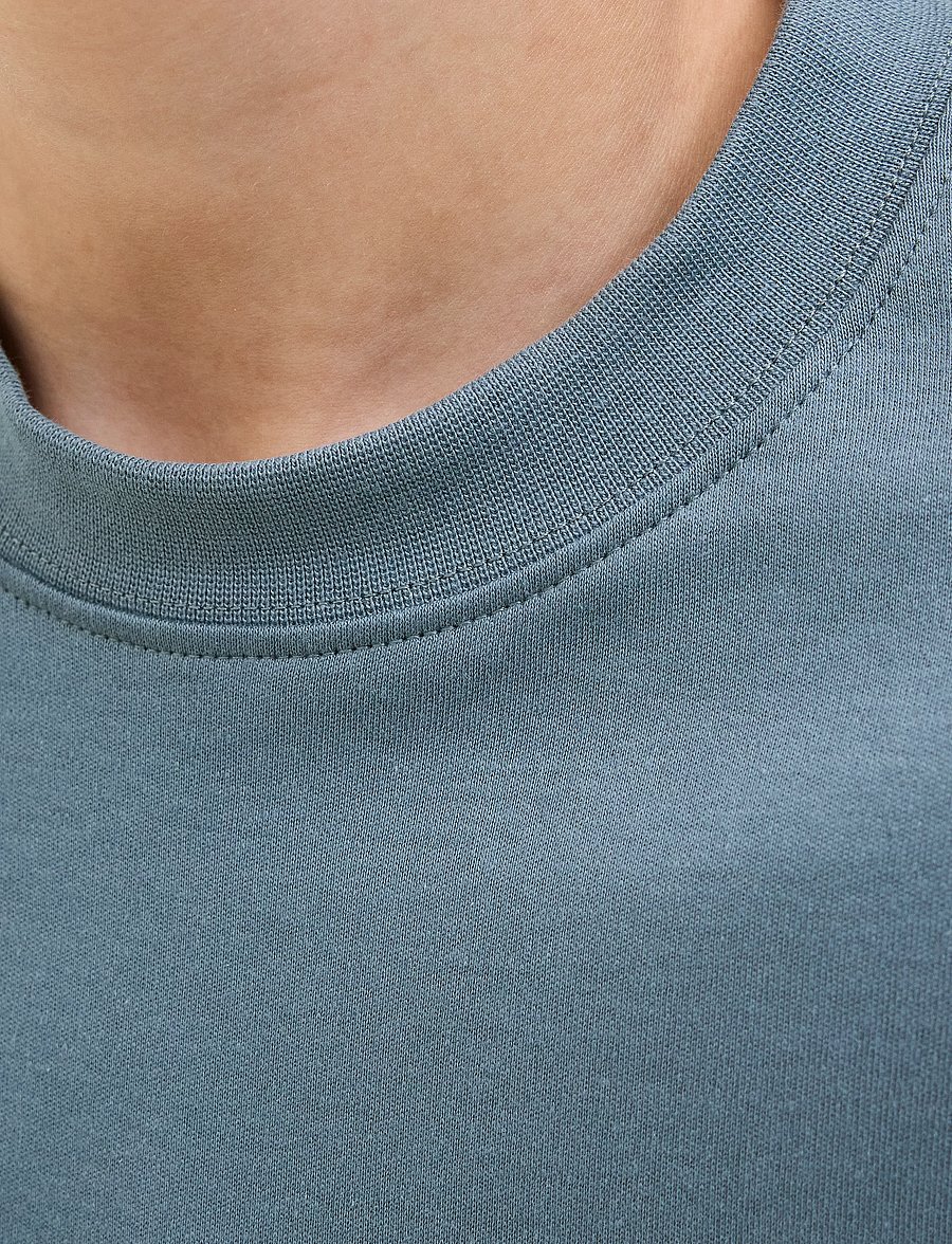 Jack & Jones - JJEURBAN EDGE TEE SS O-NECK NOOS JNR - kurzärmelige - stormy weather - 5