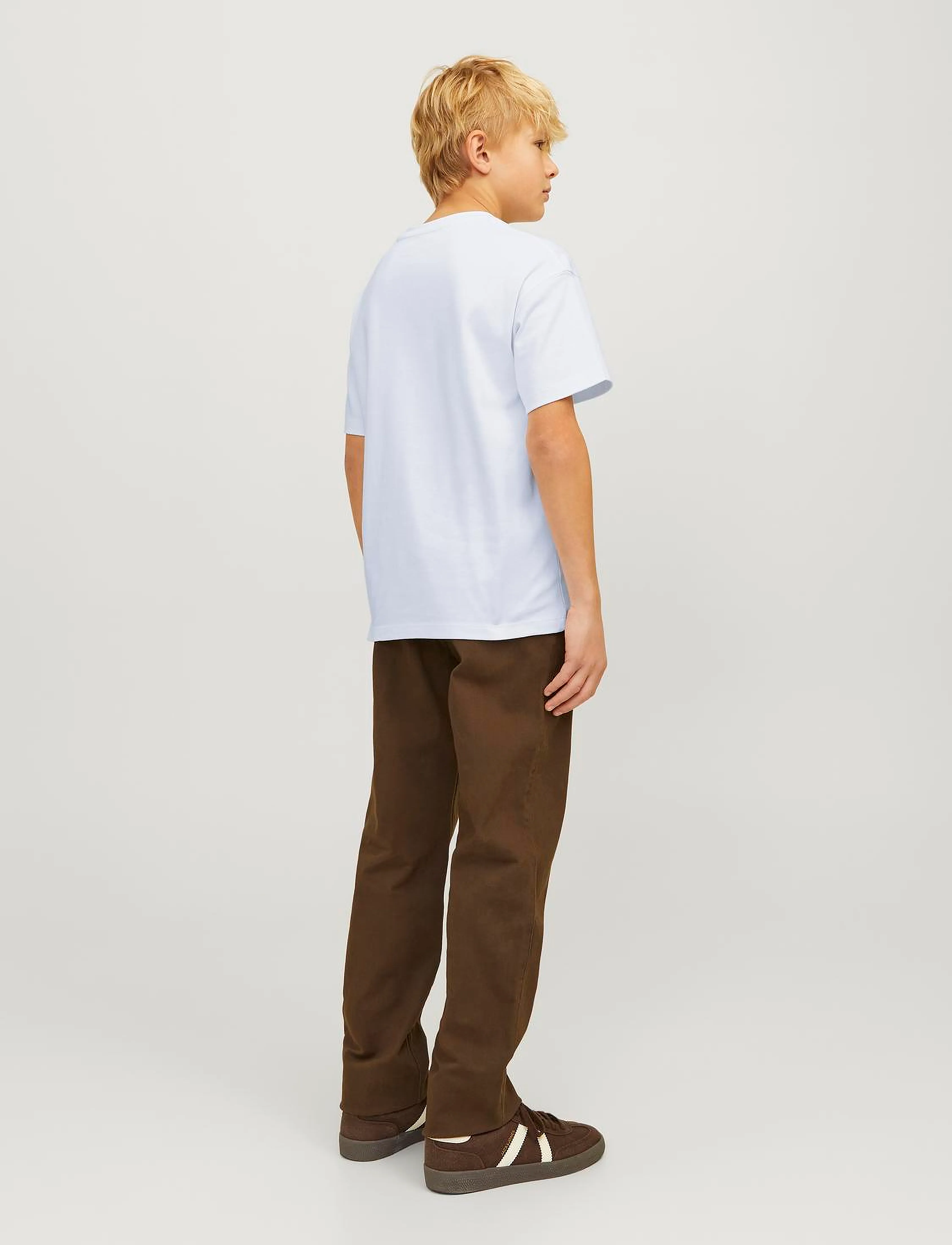 Jack & Jones - JJEURBAN EDGE TEE SS O-NECK NOOS JNR - kortærmede t-shirts - white - 5