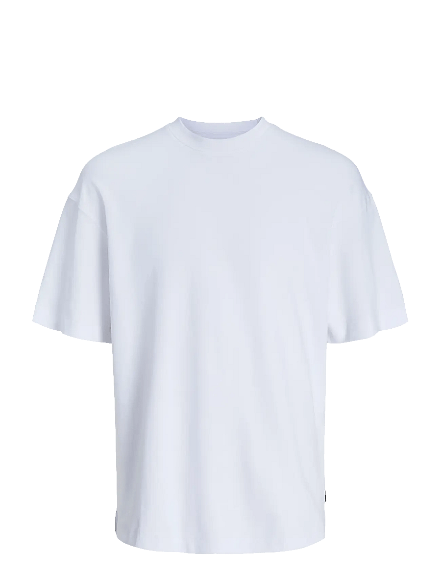 Jack & Jones - JJEURBAN EDGE TEE SS O-NECK NOOS JNR - kortærmede t-shirts - white loose fit - 1