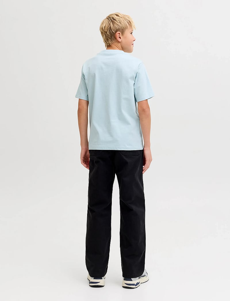 Jack & Jones - JJECALEB VARSITY TEE SS O-NECK NOOS JNR - kurzärmelige - celestial blue - 3