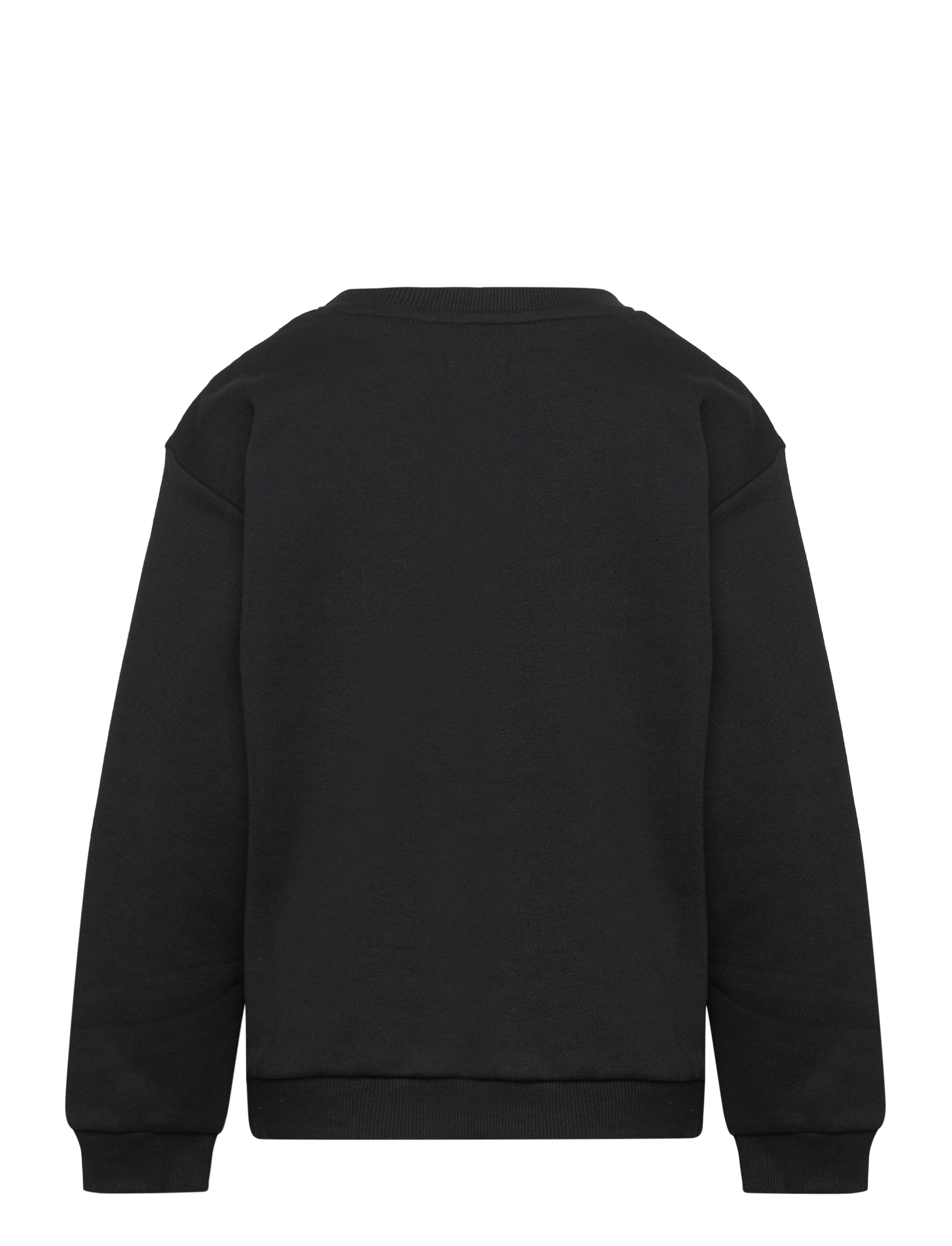 Jack & Jones - JJECALEB VARSITY SWEAT CREW NOOS MNI - dressipluusid - black - 2