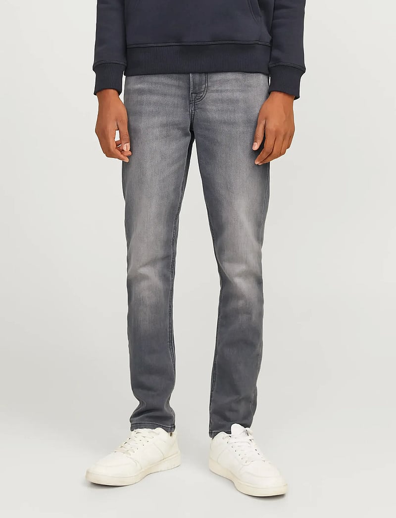 Jack & Jones - JJIGLENN JJORIGINAL SQ 998 I.K NOOS JNR - tavalised teksad - grey denim - 0