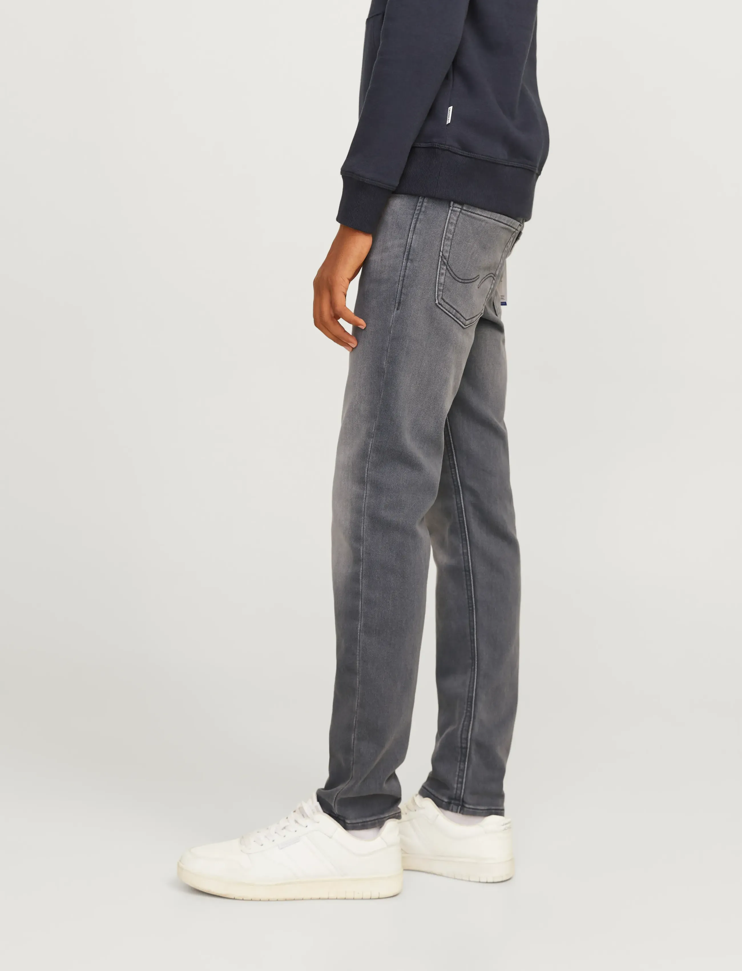 Jack & Jones - JJIGLENN JJORIGINAL SQ 998 I.K NOOS JNR - regular jeans - grey denim - 4