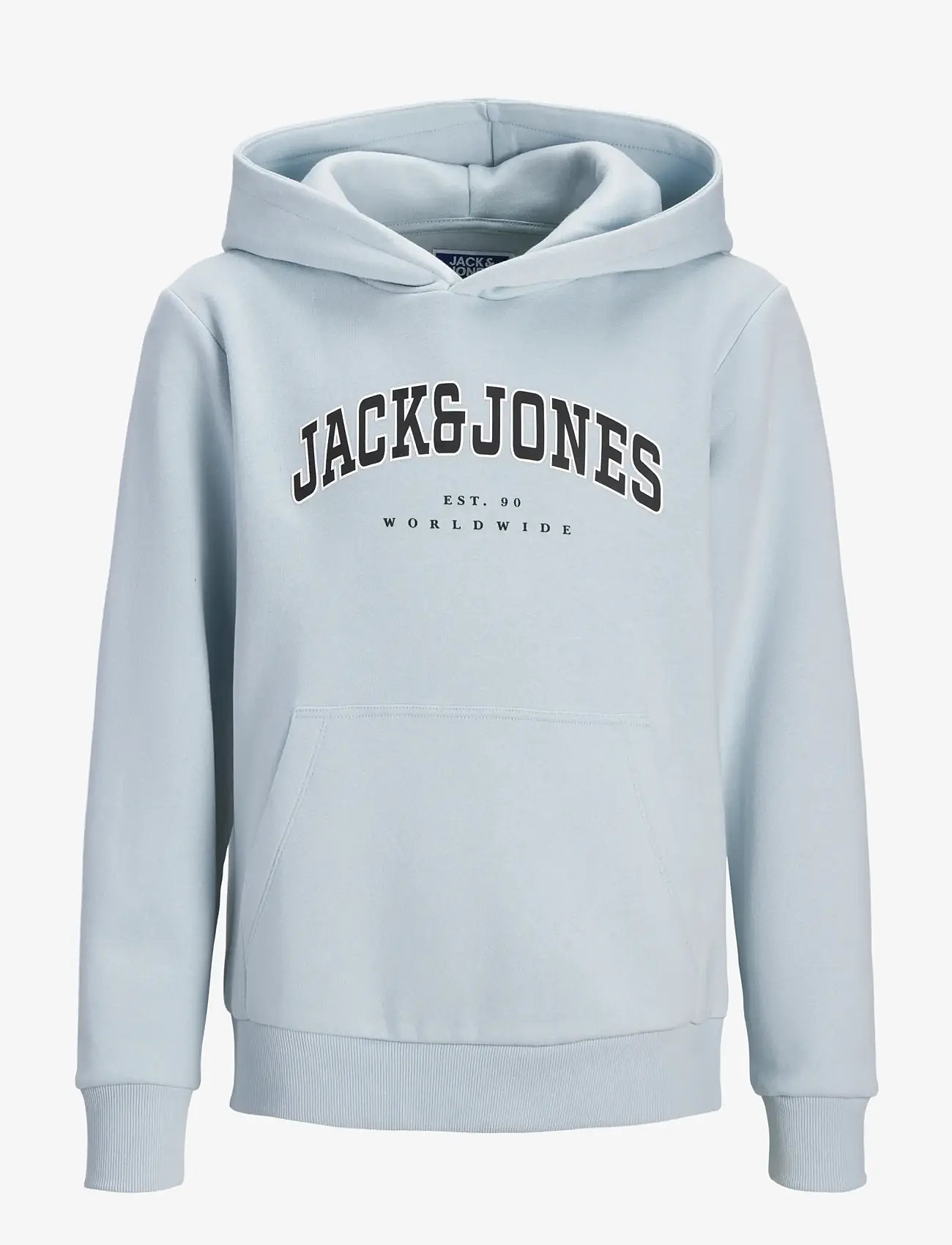 Jack & Jones - JJECALEB VARSITY SWEAT HOOD NOOS JNR - hættetrøjer - celestial blue - 1