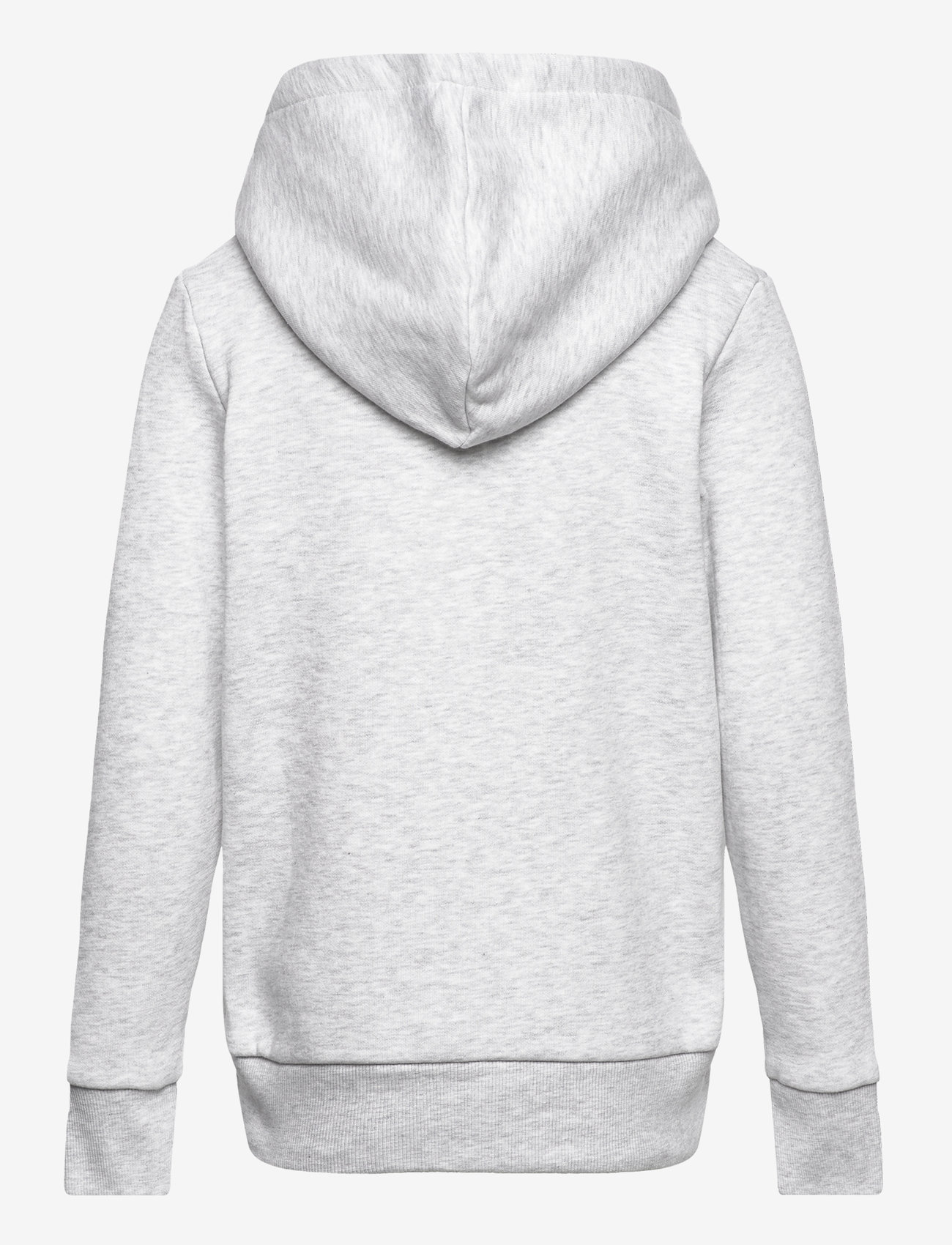 Jack & Jones - JJECALEB VARSITY SWEAT HOOD NOOS JNR - hættetrøjer - white melange - 2