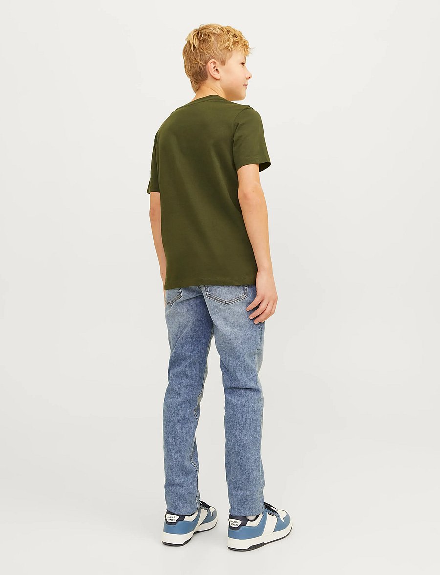 Jack & Jones - JJIGLENN JJELASTICATED AKM 995 NOOS MNI - regular jeans - blue denim - 3