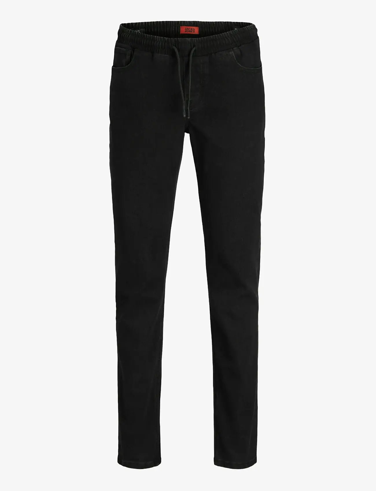 Jack & Jones - JJIGLENN JJELASTICATED AKM 996 NOOS MNI - Įprasto kirpimo džinsai - black denim - 1