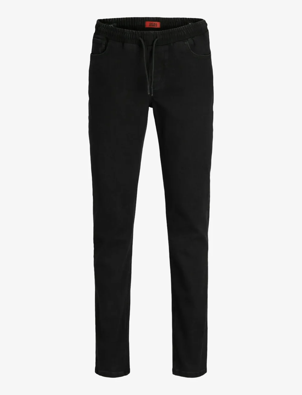 Jack & Jones - JJIGLENN JJELASTICATED AKM 996 NOOS MNI - regular jeans - black denim - 1