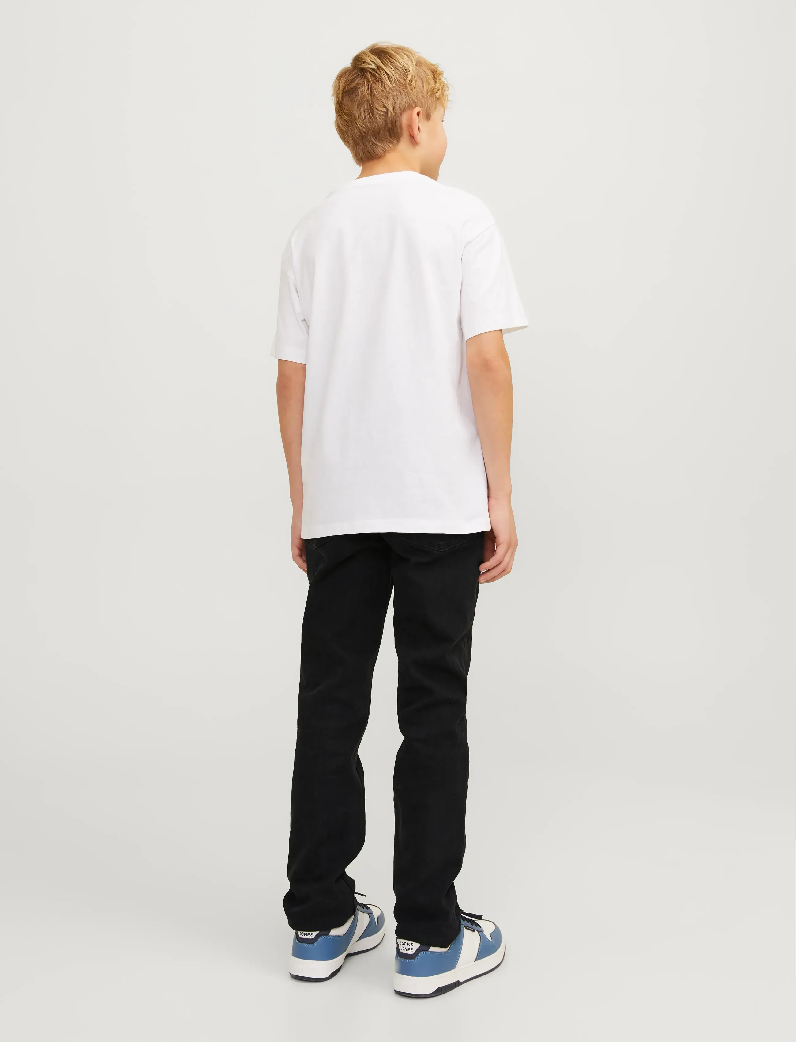 Jack & Jones - JJIGLENN JJELASTICATED AKM 996 NOOS MNI - tavalised teksad - black denim - 3