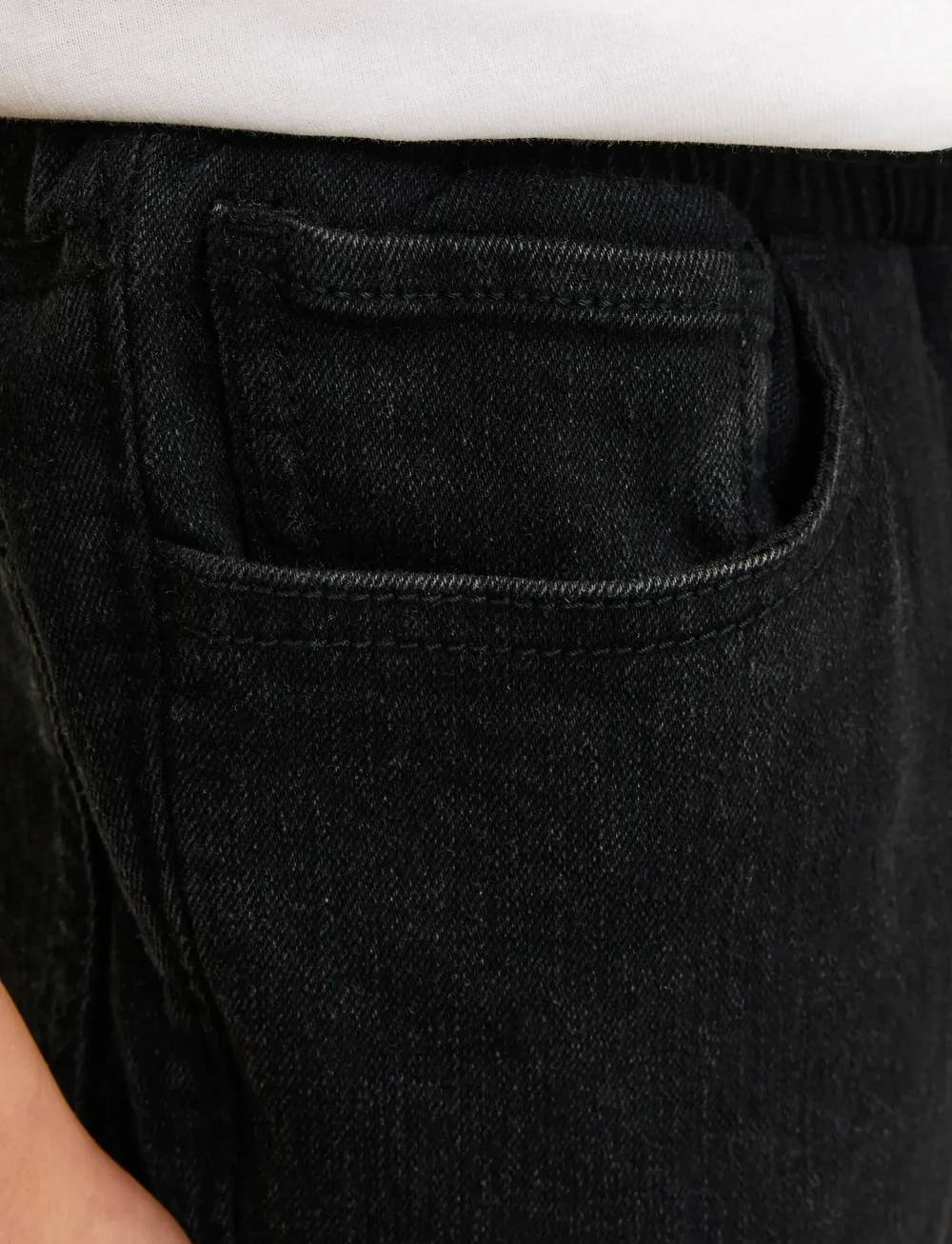 Jack & Jones - JJIGLENN JJELASTICATED AKM 996 NOOS MNI - regular jeans - black denim - 5