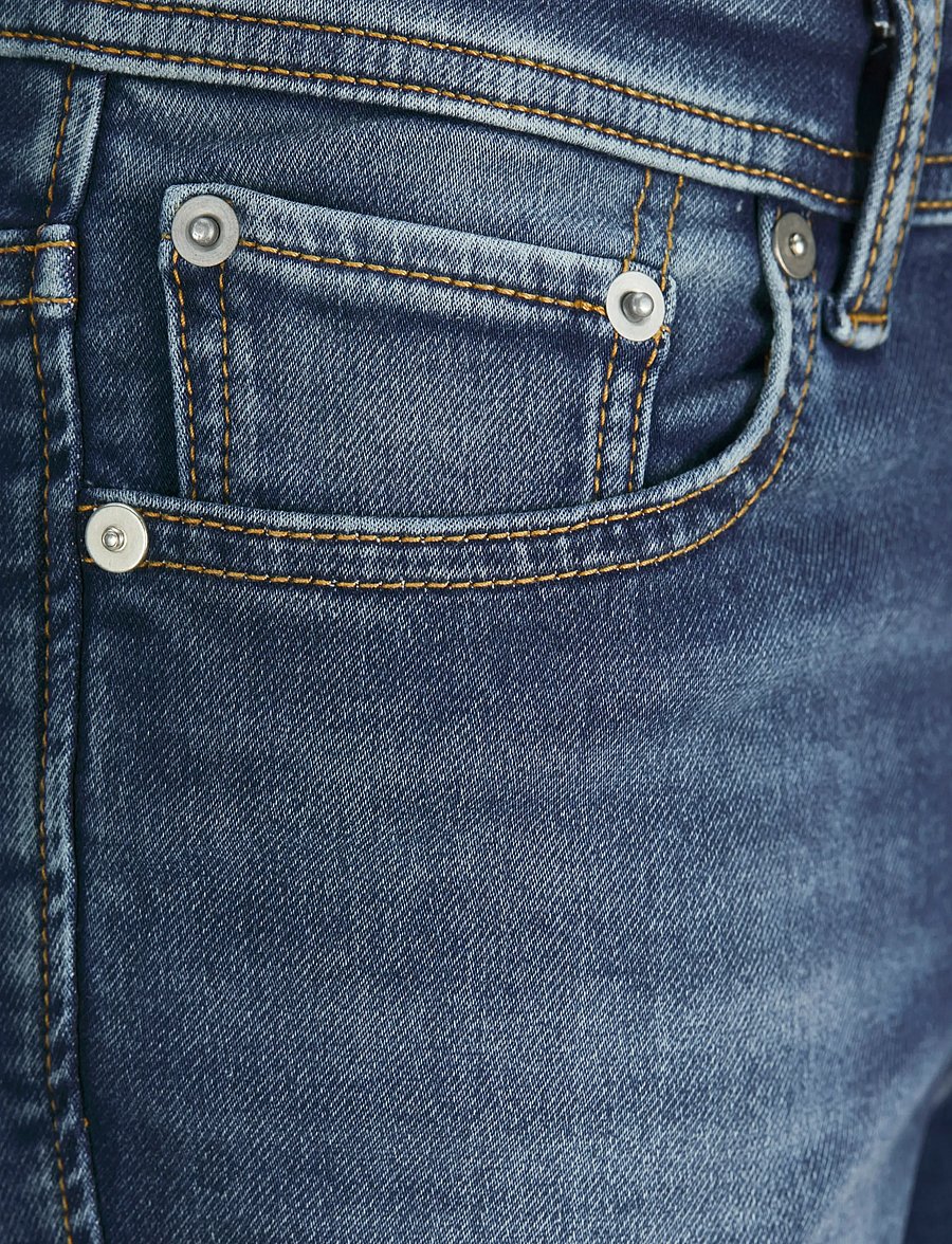 Jack & Jones - JJIGLENN JJORIGINAL GE 001 I.K NOOS MNI - regular jeans - blue denim - 3