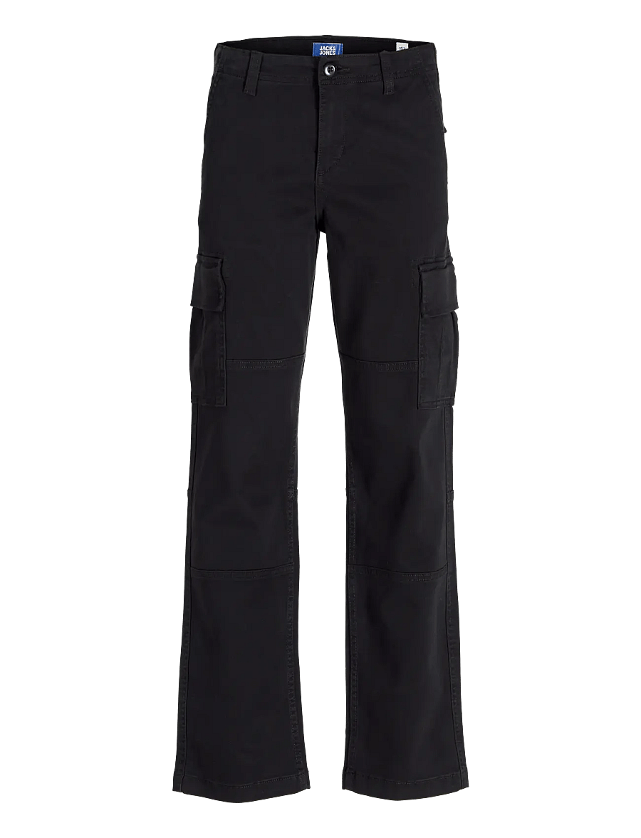 Jack & Jones - JPSTKANE JJHARLOW CARGO NOOS JNR - cargobukser - black - 1